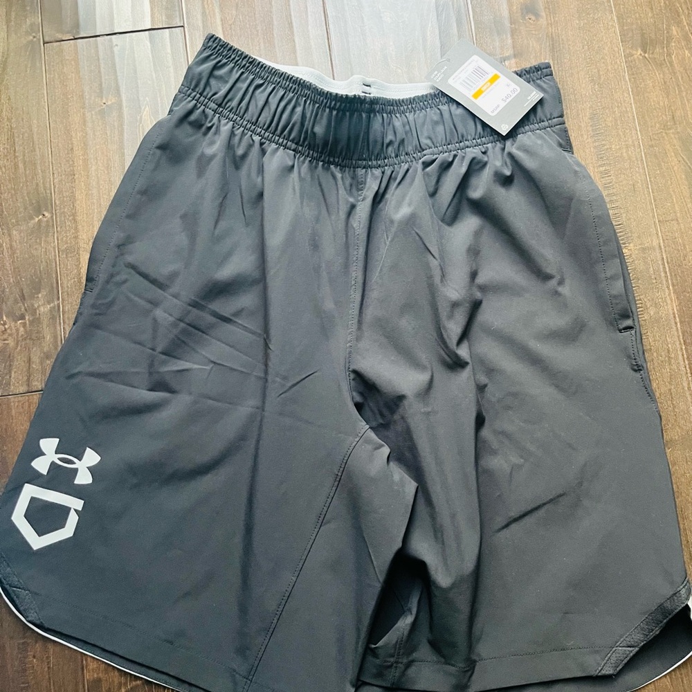 NWT Under Armour Men's Charcoal Athletic Shorts